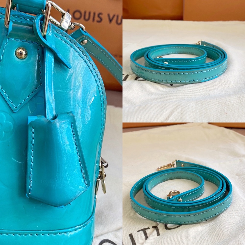 ✨💎ALMA BB💎✨ Auth Louis Vuitton Vernis Crossbody - Picture 7 of 9